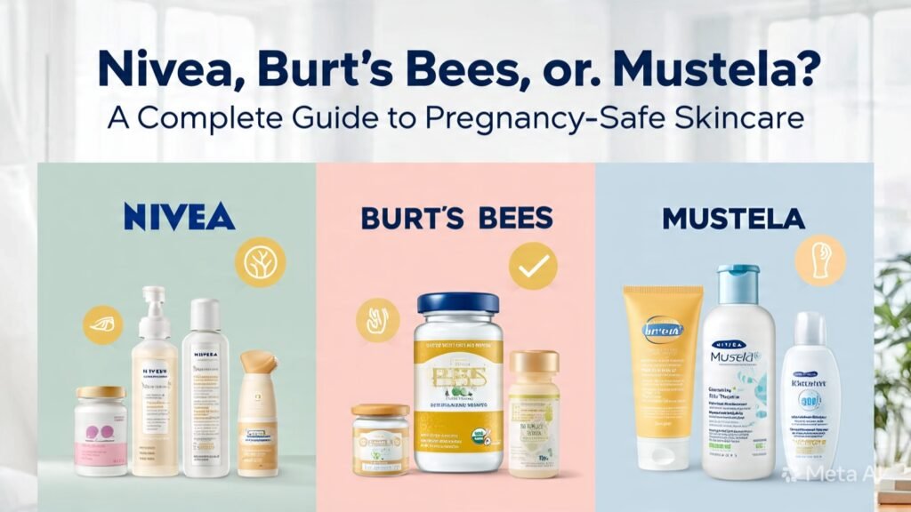 Nivea, Burt’s Bees, or Mustela? A Complete Guide to Pregnancy-Safe Skincare