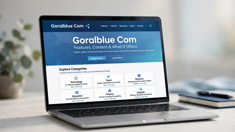 Goralblue Com: Features, Content, and What It Offers Goralblue Com