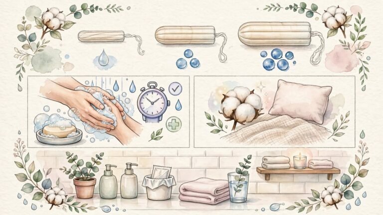 How to Use Tampons: A Guide to Absorbency, Safety, and Comfort
