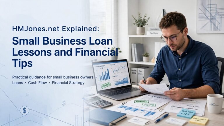 HMJones.net Explained: Small Business Loan Lessons and Financial Tips